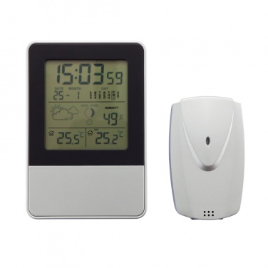 Logo trade promotional product photo of: Indoor/outdoor weather station