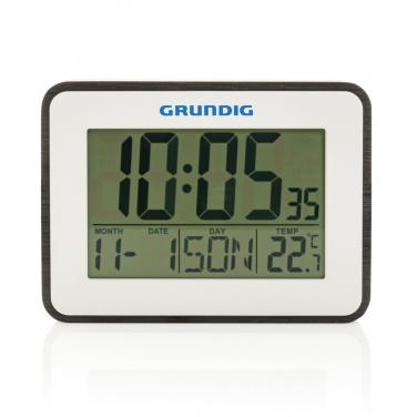 Logo trade advertising products image of: Grundig weatherstation alarm and calendar