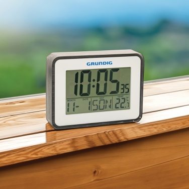 Logo trade promotional items picture of: Grundig weatherstation alarm and calendar