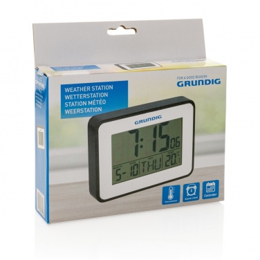 Logotrade promotional giveaway picture of: Grundig weatherstation alarm and calendar