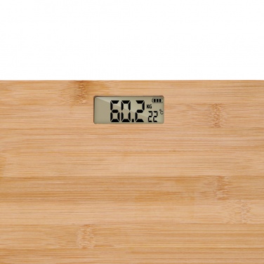 Logotrade promotional giveaway picture of: Grundig Bamboo Digital Body Scale