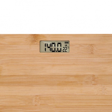 Logotrade corporate gifts photo of: Grundig Bamboo Digital Body Scale