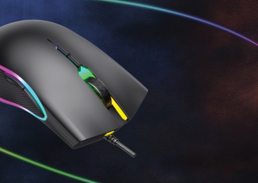 Logo trade promotional products picture of: RGB gaming mouse