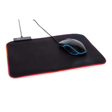 Logo trade advertising products image of: RGB gaming mousepad