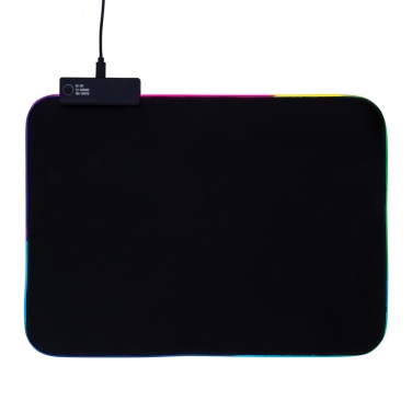 Logo trade promotional items image of: RGB gaming mousepad