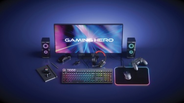 Logotrade corporate gifts photo of: RGB gaming mousepad