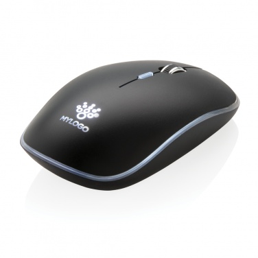 Logo trade corporate gifts picture of: Light up logo wireless mouse