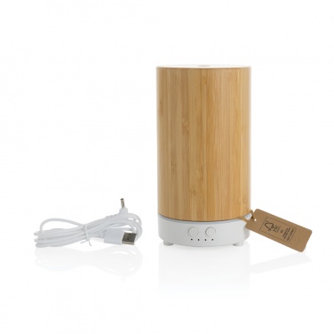 Logotrade promotional products photo of: RCS recycled plastic and bamboo aroma diffuser