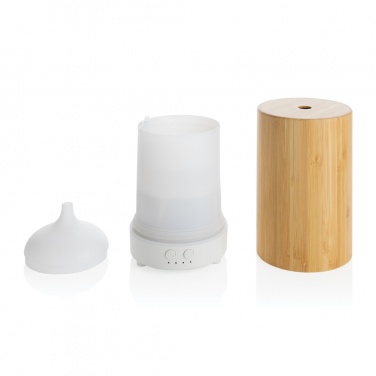 Logo trade advertising products picture of: RCS recycled plastic and bamboo aroma diffuser