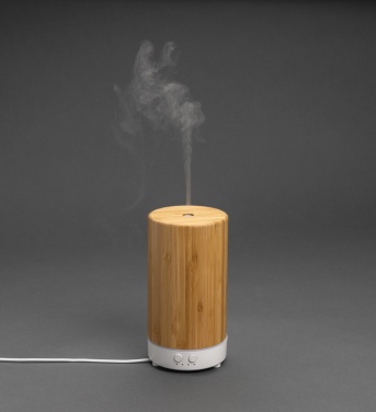 Logo trade promotional gifts image of: RCS recycled plastic and bamboo aroma diffuser