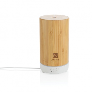 Logotrade advertising products photo of: RCS recycled plastic and bamboo aroma diffuser