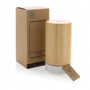 Logo trade promotional giveaway photo of: RCS recycled plastic and bamboo aroma diffuser