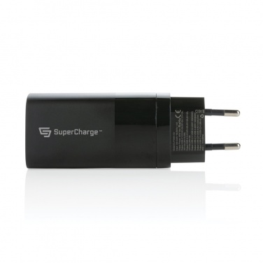 Logotrade promotional gift picture of: Philips 65W ultra fast PD 3-port USB wall charger