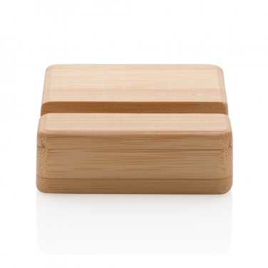 Logotrade promotional product picture of: Bamboo phone stand XD