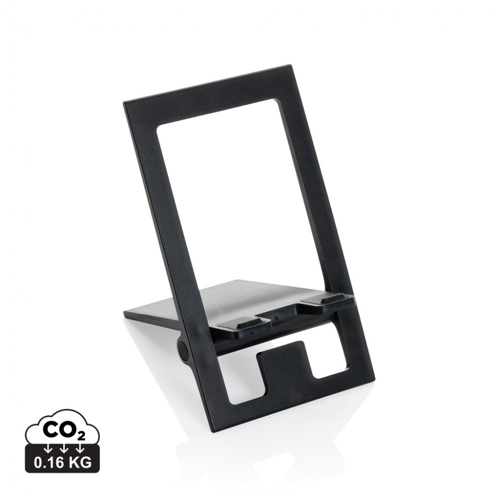 Logotrade promotional gift picture of: SnapStand RCS recycled plastic foldable phone stand