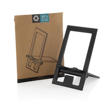 Logotrade promotional gift image of: SnapStand RCS recycled plastic foldable phone stand