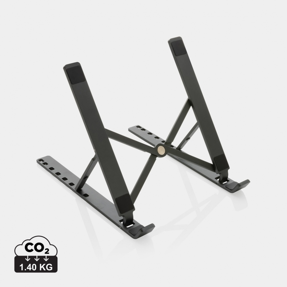 Logo trade promotional products picture of: Terra RCS recycled aluminium universal laptop/tablet stand