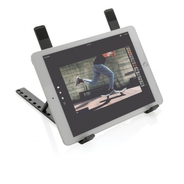 Logo trade promotional items image of: Terra RCS recycled aluminium universal laptop/tablet stand