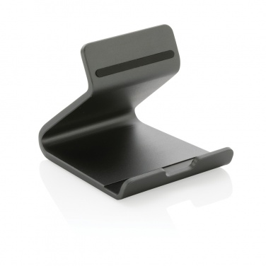 Logo trade business gift photo of: Terra RCS recycled aluminium tablet & phone stand