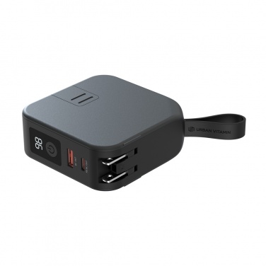 Logo trade promotional giveaways image of: Urban Vitamin Saratoga 5 in 1 universal charger