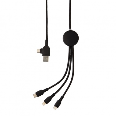 Logotrade promotional products photo of: Light up logo 6-in-1 cable