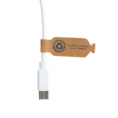 Logo trade promotional products picture of: RCS recycled plastic Ontario 6-in-1 cable