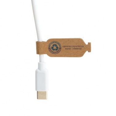 Logo trade business gift photo of: RCS recycled plastic Ontario 6-in-1 round cable