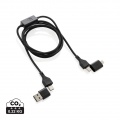 Datalock RCS recycled 60W hacking protection cable, black