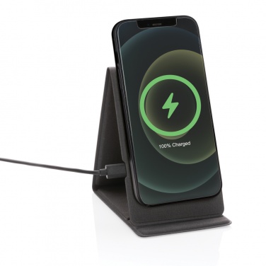 Logotrade promotional item picture of: Artic Magnetic 10W wireless charging phone stand