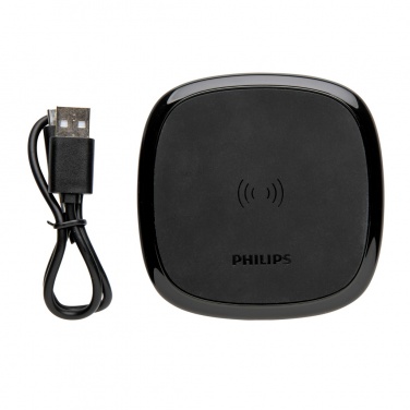 Logo trade promotional merchandise picture of: Philips 10W Qi wireless charger