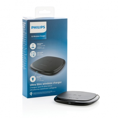 Logo trade promotional giveaways picture of: Philips 10W Qi wireless charger