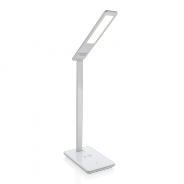 Logo trade promotional merchandise image of: 5W Wireless Charging Desk Lamp