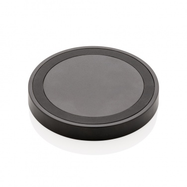 Logo trade promotional gifts picture of: 5W wireless charging pad round