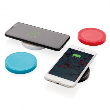 Logotrade promotional giveaway picture of: 5W wireless charging pad round