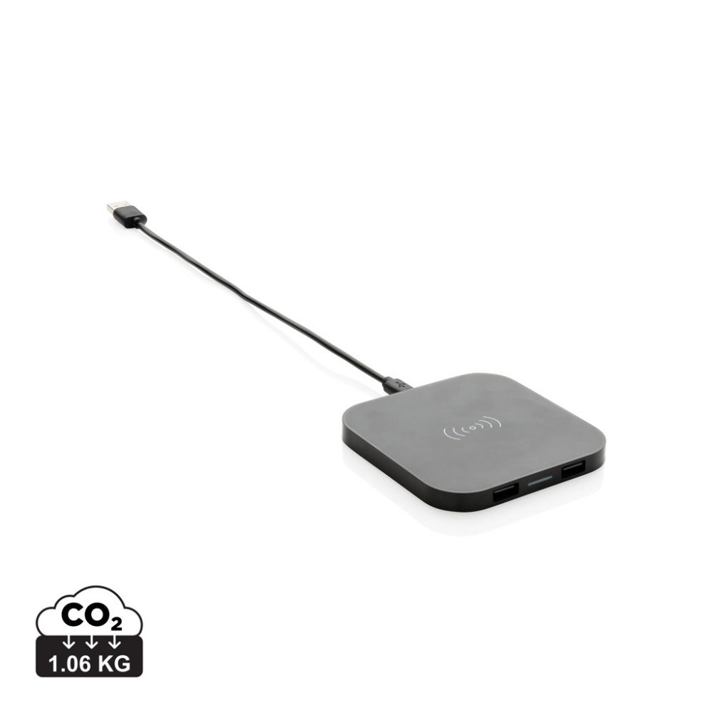 Logo trade corporate gift photo of: Wireless 5W charging pad