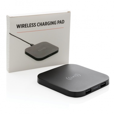 Logo trade promotional merchandise photo of: Wireless 5W charging pad