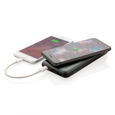 Logotrade promotional item image of: 10.000 mAh Fast Charging 10W Wireless Powerbank with PD