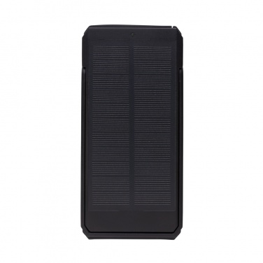 Logotrade promotional product image of: Skywave RCS recycled plastic solar powerbank 10000 mAh