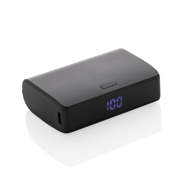 Logo trade promotional gifts picture of: FlashCharge RCS rplastic 10000 mah fast charge powerbank