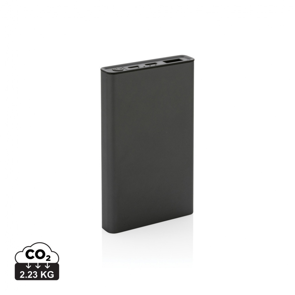 Logotrade business gift image of: Terra RCS recycled aluminium powerbank 5.000 mAh