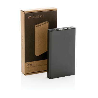 Logotrade promotional giveaway picture of: Terra RCS recycled aluminium powerbank 5.000 mAh