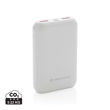 Logo trade promotional products image of: Urban Vitamin Alameda 10.000 mAh 18W PD powerbank