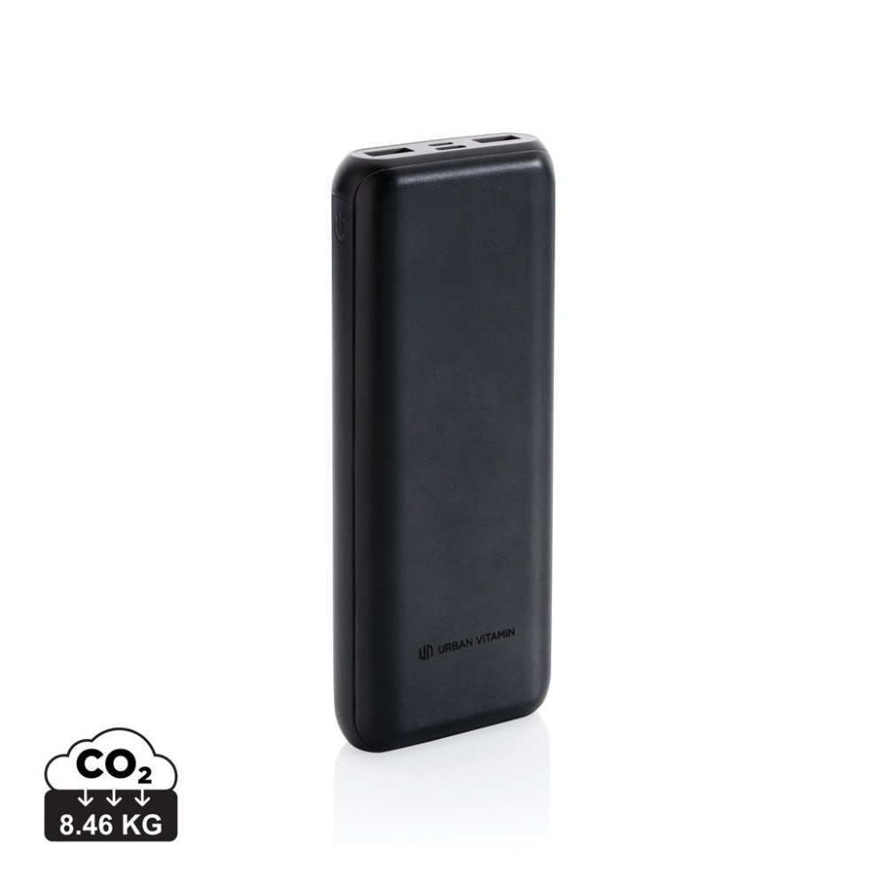 Logotrade promotional gift picture of: Urban Vitamin Pasadena 20.000 mAh 18W PD powerbank