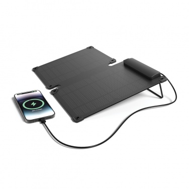 Logo trade promotional merchandise image of: Solarpulse rplastic portable Solar panel 10W