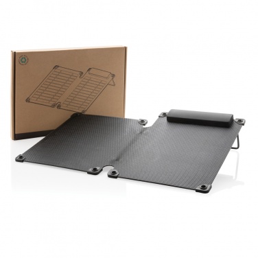 Logo trade promotional giveaway photo of: Solarpulse rplastic portable Solar panel 10W