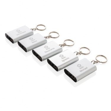 Logo trade business gift photo of: 1.000 mAh keychain powerbank