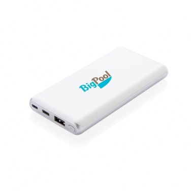 Logotrade business gift image of: Ultra fast 10.000 mAh powerbank with PD