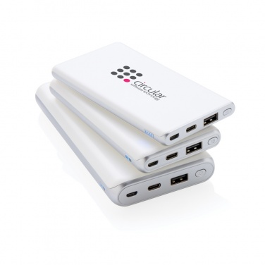 Logotrade corporate gift image of: Ultra fast 10.000 mAh powerbank with PD