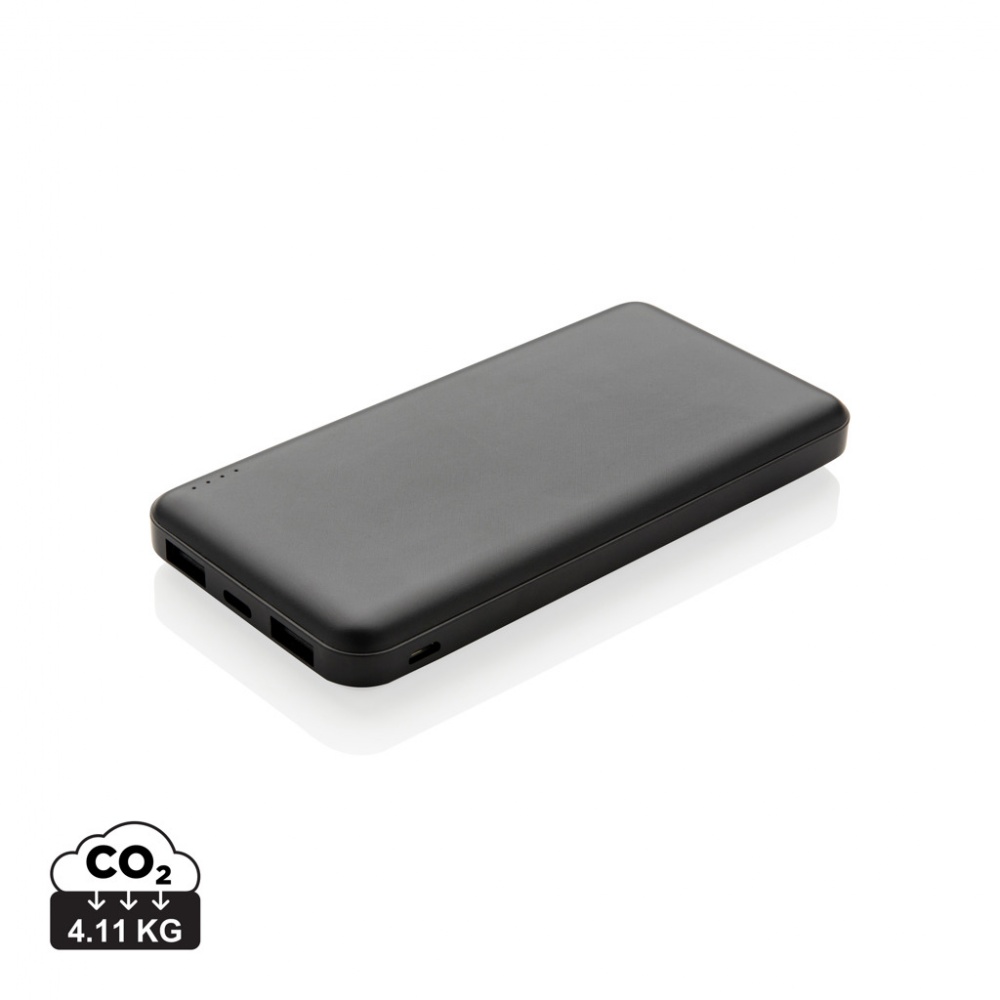 Logo trade advertising products image of: High Density 10.000 mAh Pocket Powerbank