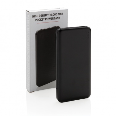 Logo trade advertising products picture of: High Density 10.000 mAh Pocket Powerbank